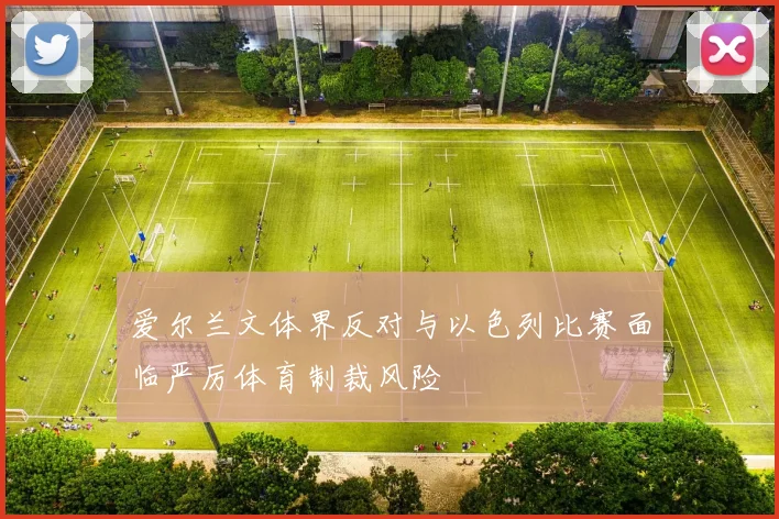 爱尔兰文体界反对与以色列比赛面临严厉体育制裁风险